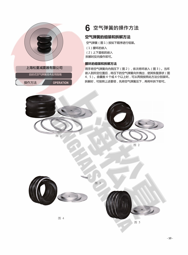 ZF-300-2高速?zèng)_床空氣彈簧